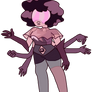 Garnet/Rhodonite | Purple Lepidolite