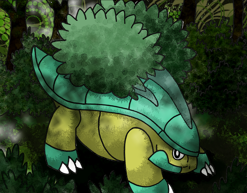 Grotle Deviantart Grotle by Macuarrorro on DeviantArt