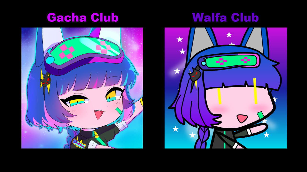 Gacha Club And Walfa Club by ZombieloidXYZ on DeviantArt