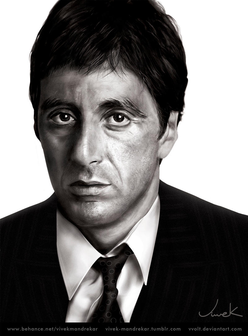 AL PACINO Digital Portrait Painting