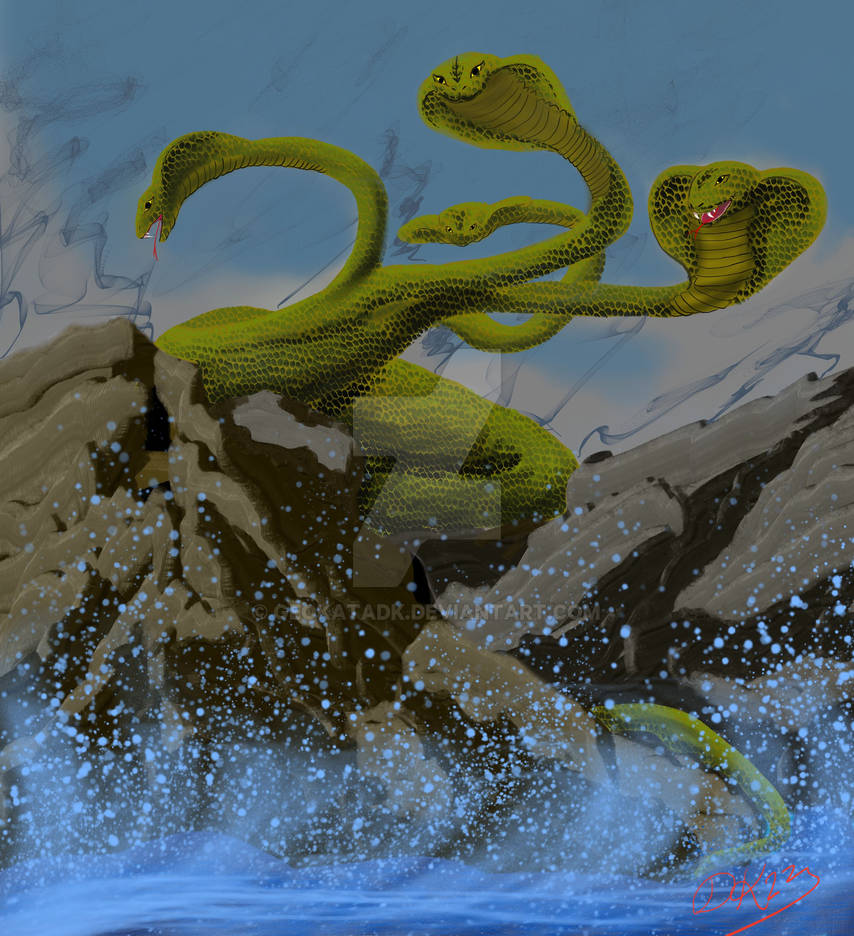 Illustration: Hydra redo by GeokataDK on DeviantArt