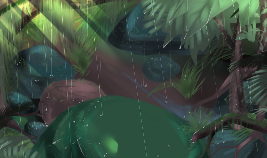 Gavha Background Raining Haven Rainforest Wild Gacha Background by GachaGotchi on DeviantArt
