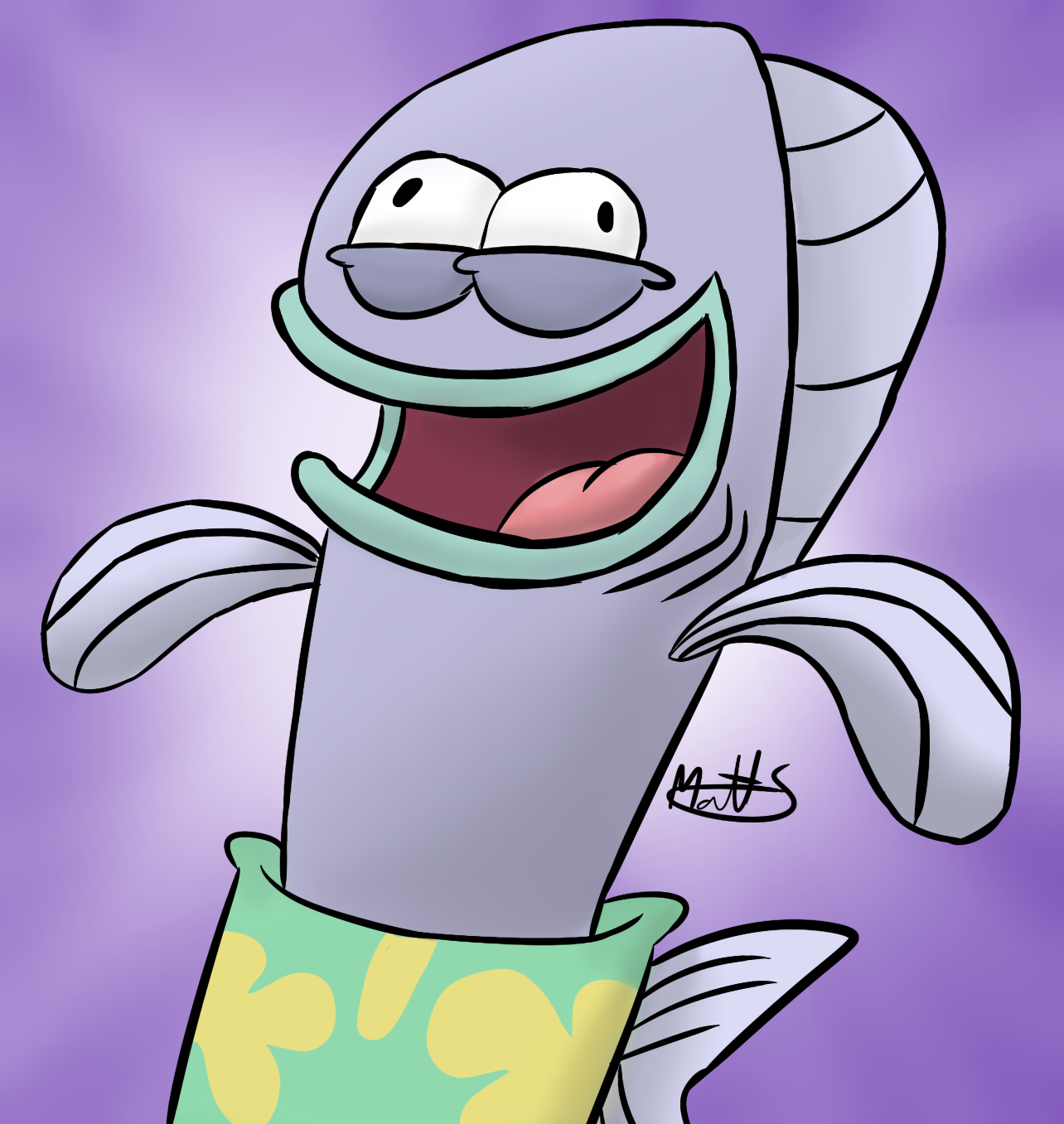  Fish  Characters  from SpongeBob  favourites by NordicWiiU7 