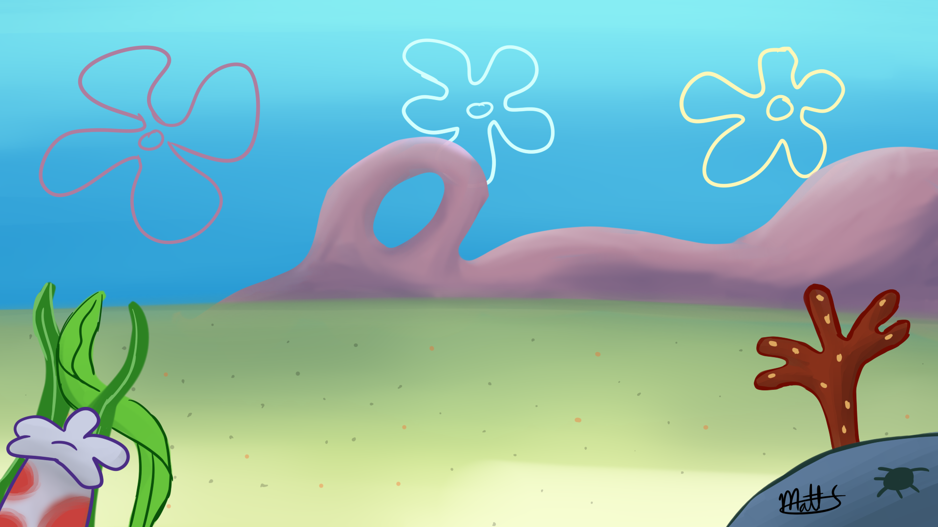 Spongebob background thing by LWBiverse on DeviantArt