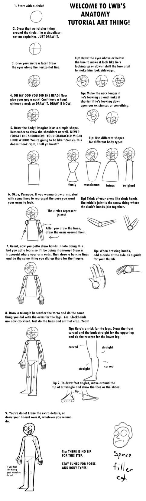 LWB'S ART ANATOMY TUTORIAL THING! by LWBiverse on DeviantArt