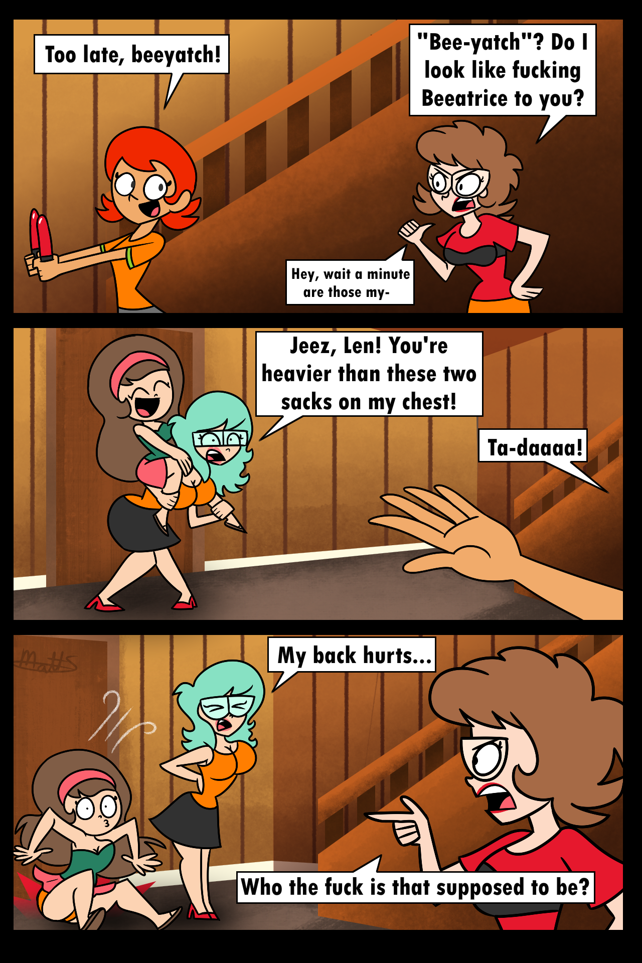COMIC - The Girls Find Out - 6 by LWBiverse on DeviantArt