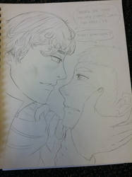 Johnlock fanart XD