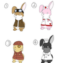 Adoptable Bunnies (closed)