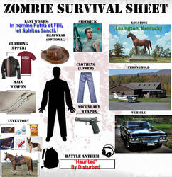 Stormy's Zombie Survival Sheet
