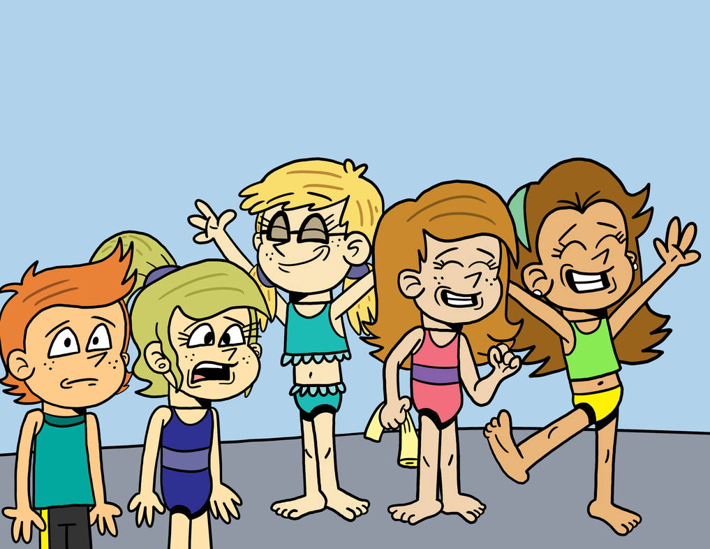 Greatest pool party ever! by ArtbyThanasi on DeviantArt