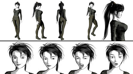 Christine Character sheet by AnubicDarque
