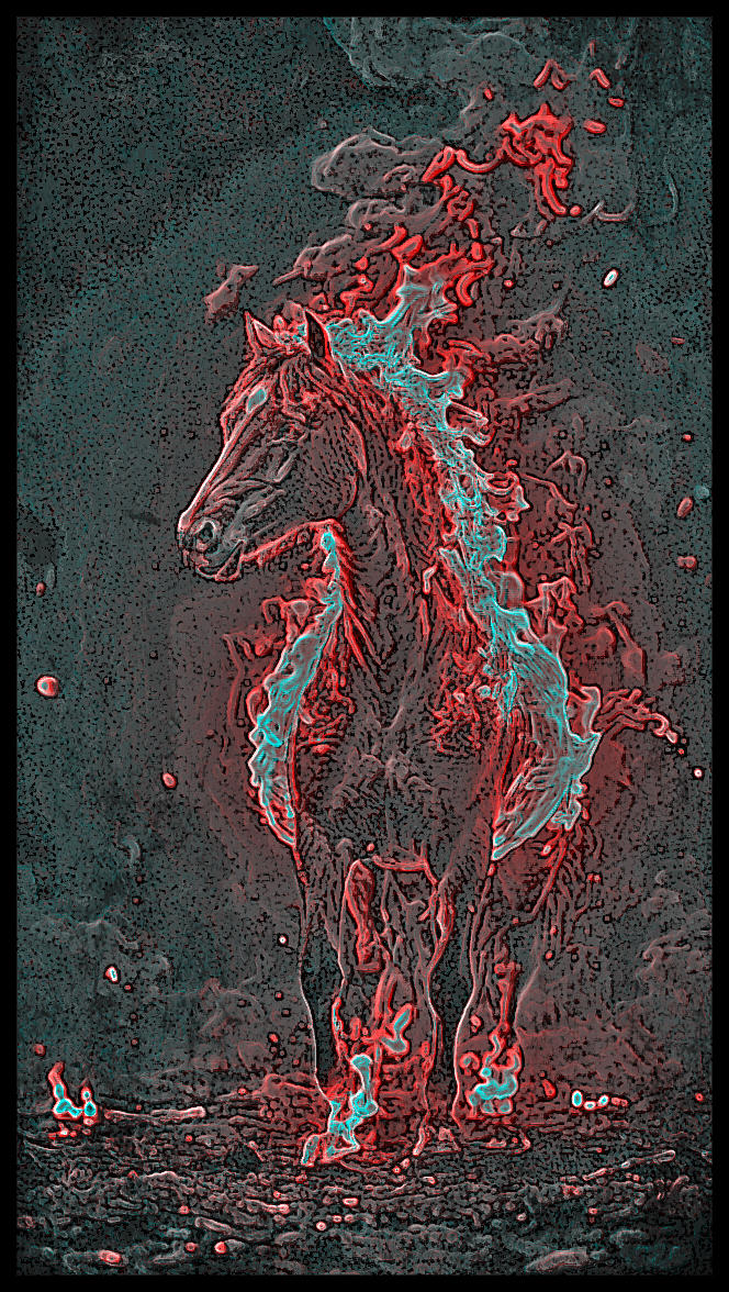 a spectral horse by Adrian20122012 on DeviantArt