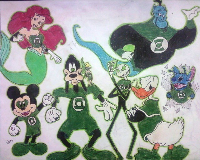 Disney Green Lantern Corps