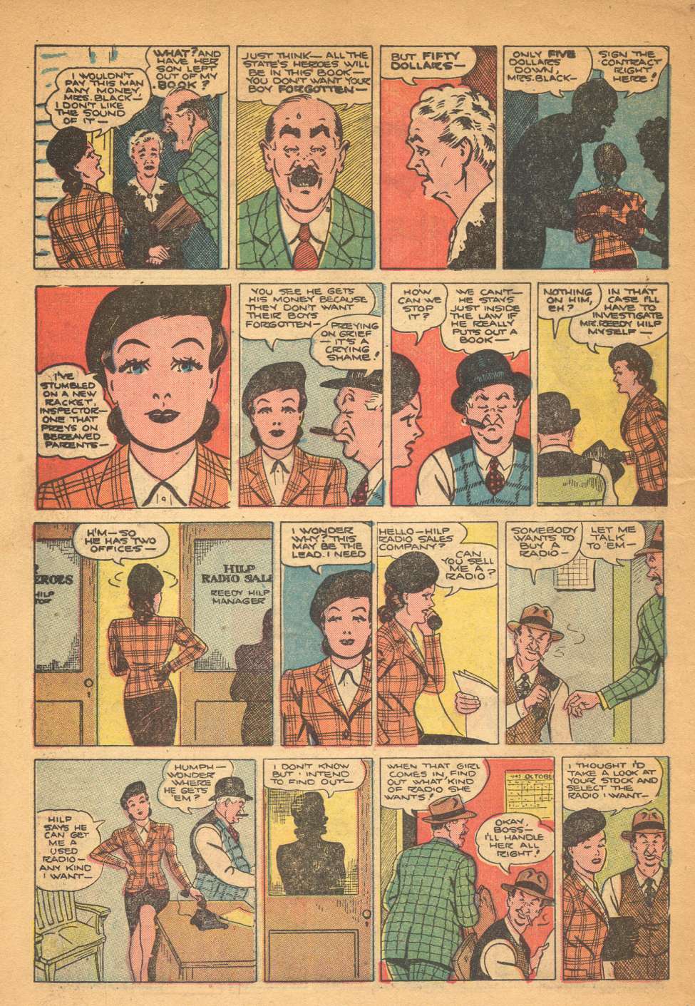 Jane Arden June 1948 Comic Strip Part 2. by TheRedLion2 on DeviantArt