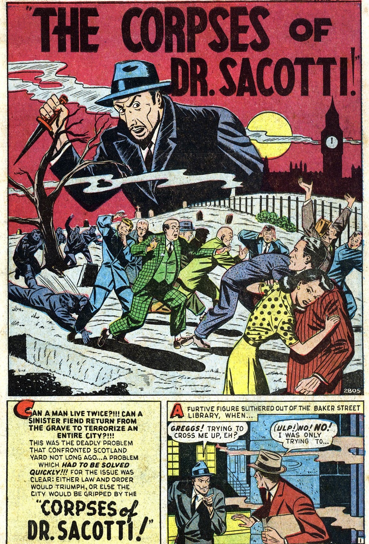 THE CORPES OF DR.SACOTTI ! Sep 1948 Comic Pt 1. by TheRedLion2 on ...