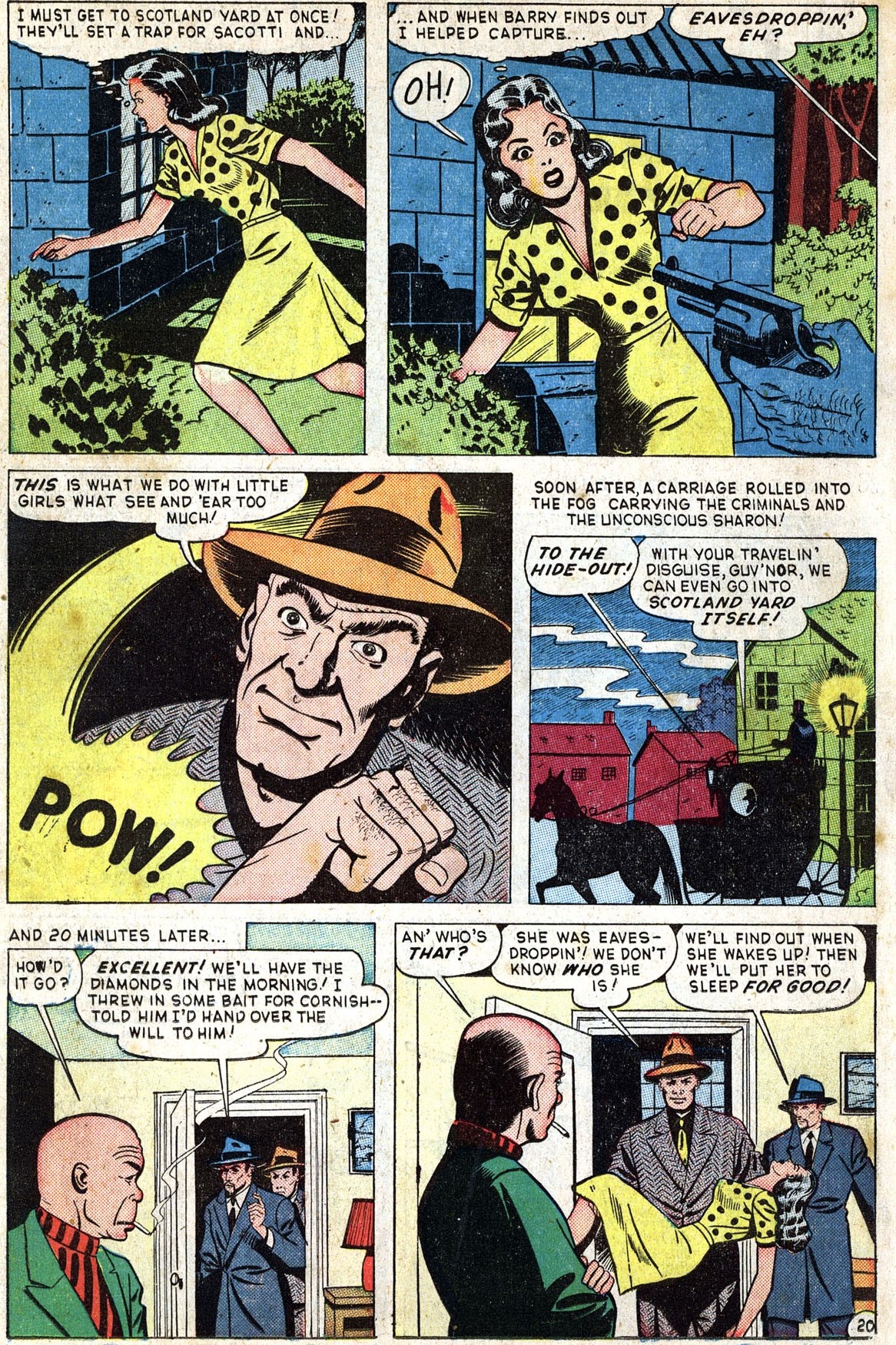 THE CORPES OF DR.SACOTTI ! Sep 1948 Comic Pt 2. by TheRedLion2 on ...
