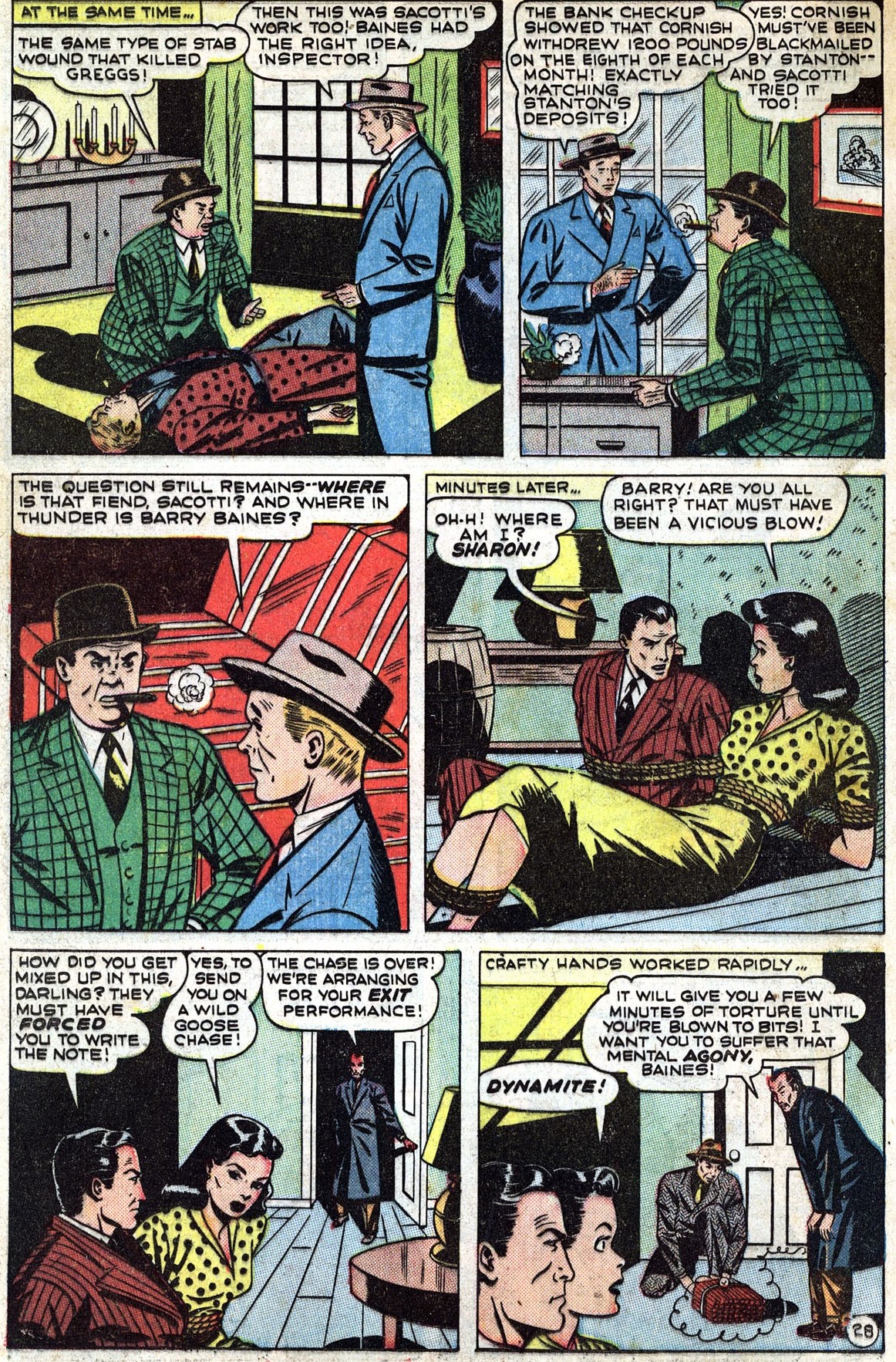 THE CORPES OF DR.SACOTTI ! Sep 1948 Comic Pt 5. by TheRedLion2 on ...