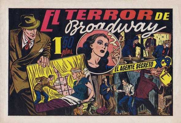 EL AGENTE SECRETO X9 1941 Spanish Comic. by TheRedLion2 on DeviantArt