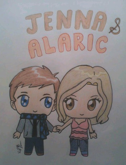 Lil Jenna and Alaric