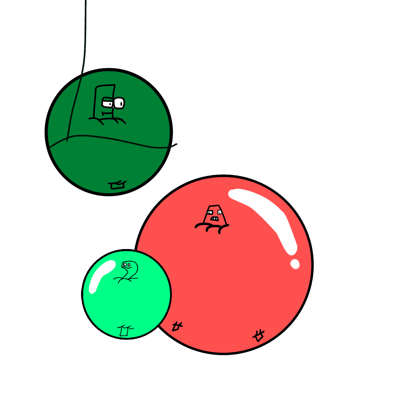 3 inflated Letters by Earthttheboater on DeviantArt