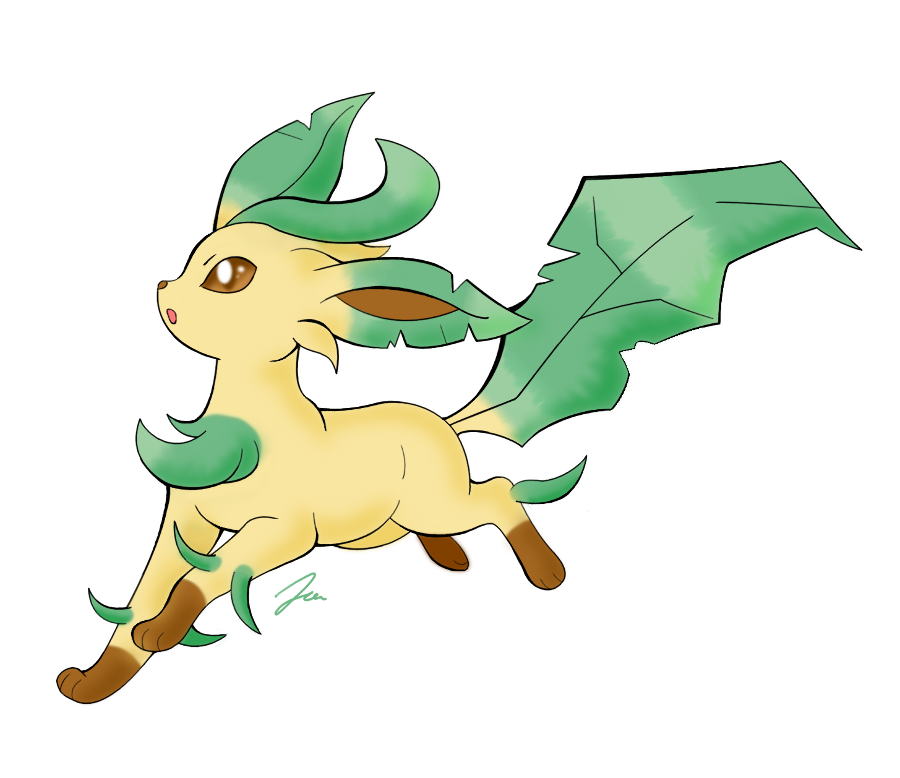 Pokemon - Leafeon by  on @DeviantArt