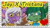 Jay X Tristana Stamp