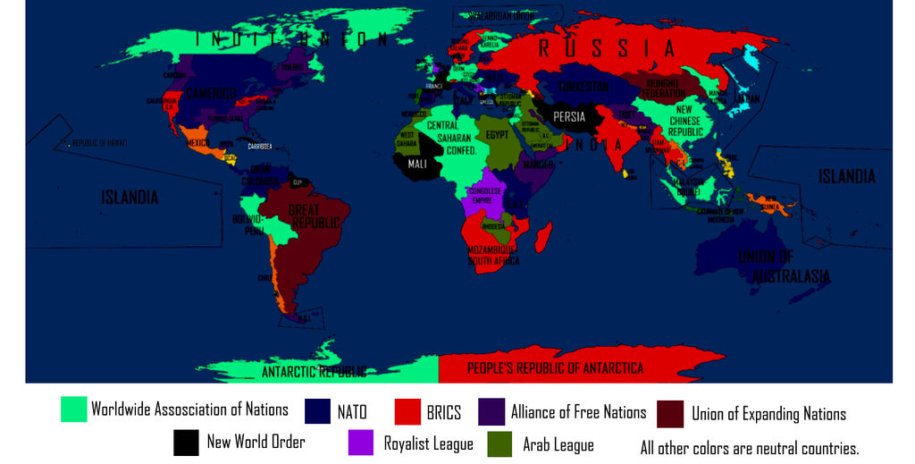 Future World Map by ElectricSquid7 on DeviantArt