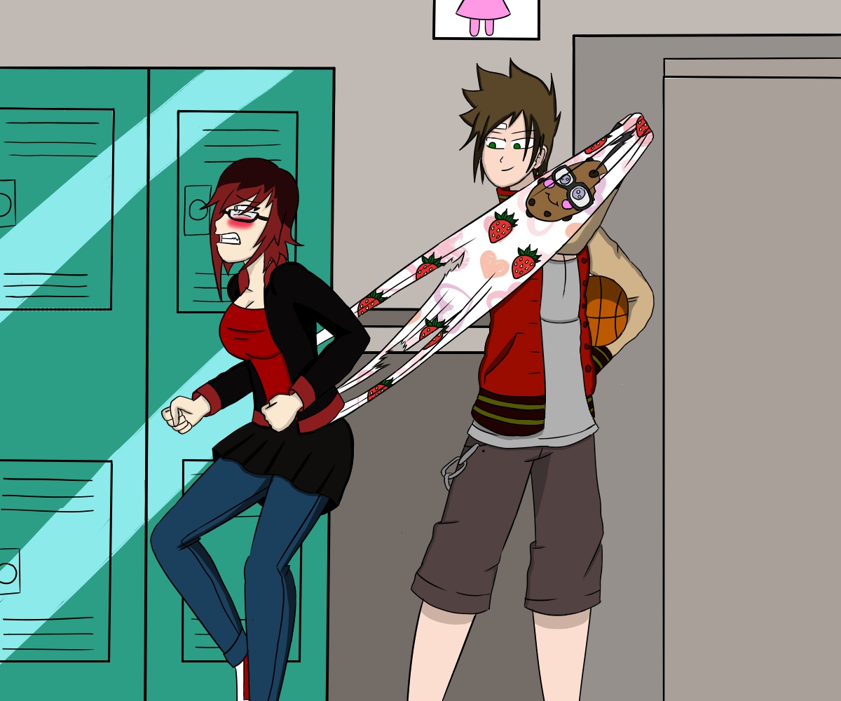 Beacon High Ruby wedgie by OmniShinobi on DeviantArt