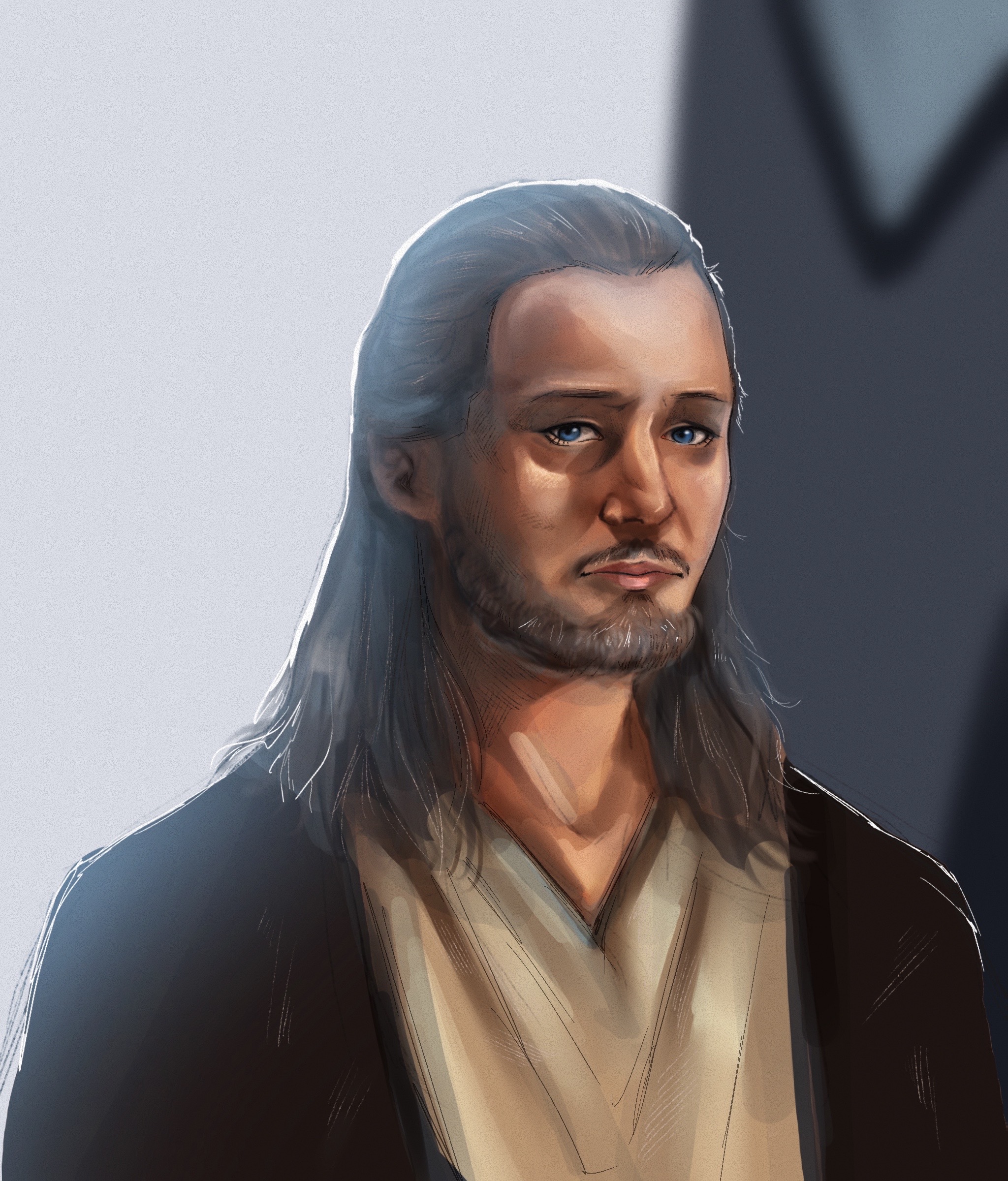 The Death of Qui Gon Jinn by RedRebel353 on DeviantArt