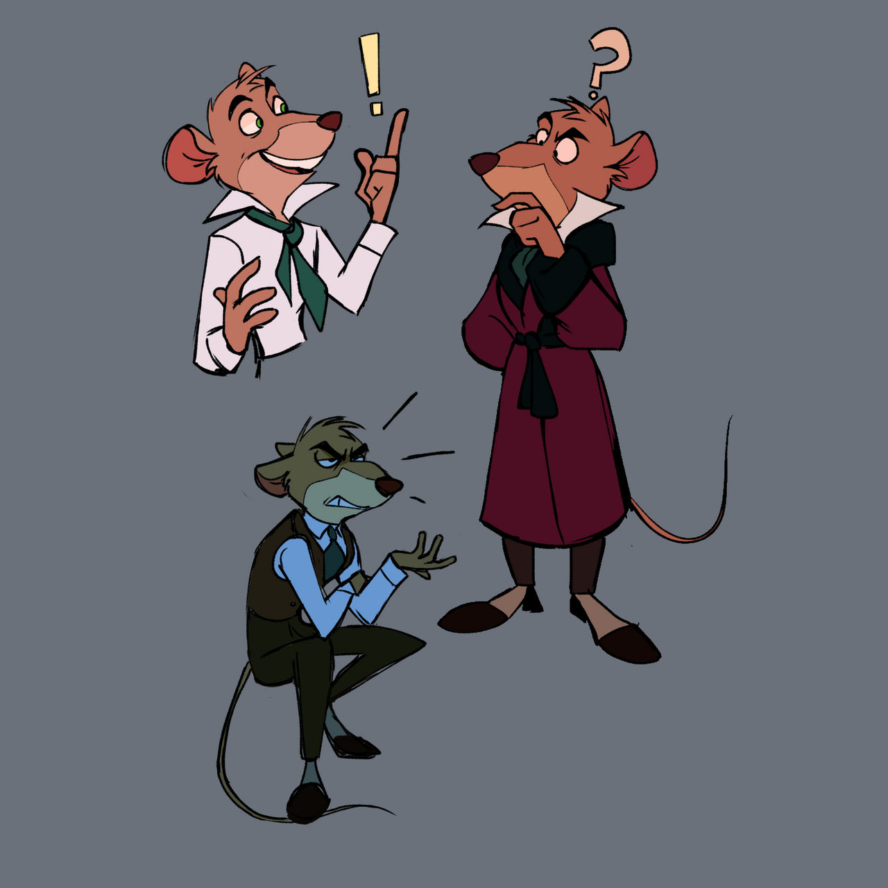Basil warm ups by rodentofusualsize on DeviantArt