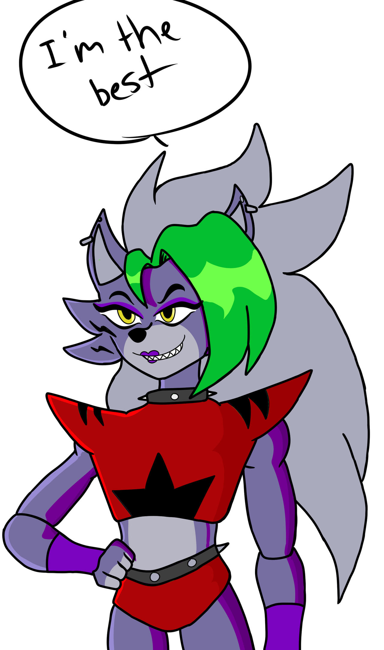 Fnaf Roxy Rule Roxy fnaf by fellpandaarts on DeviantArt