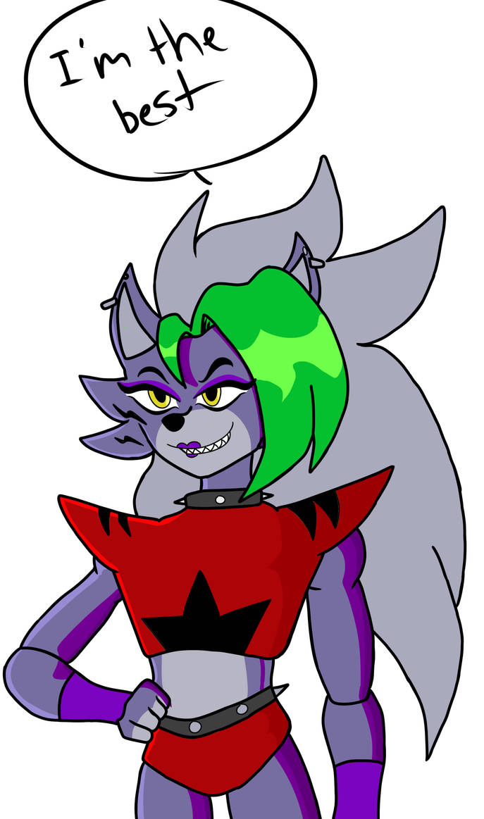 Roxy fnaf by fellpandaarts on DeviantArt