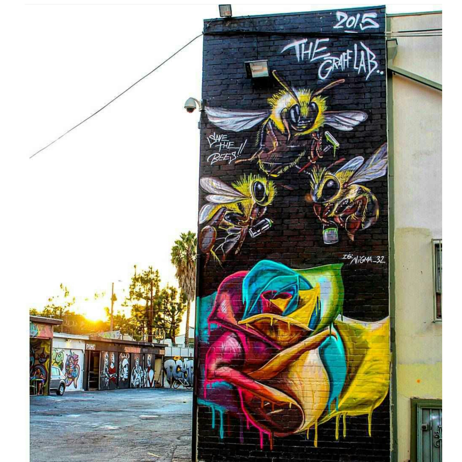 Save the Bees Mural