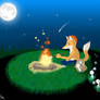 Fox and littles