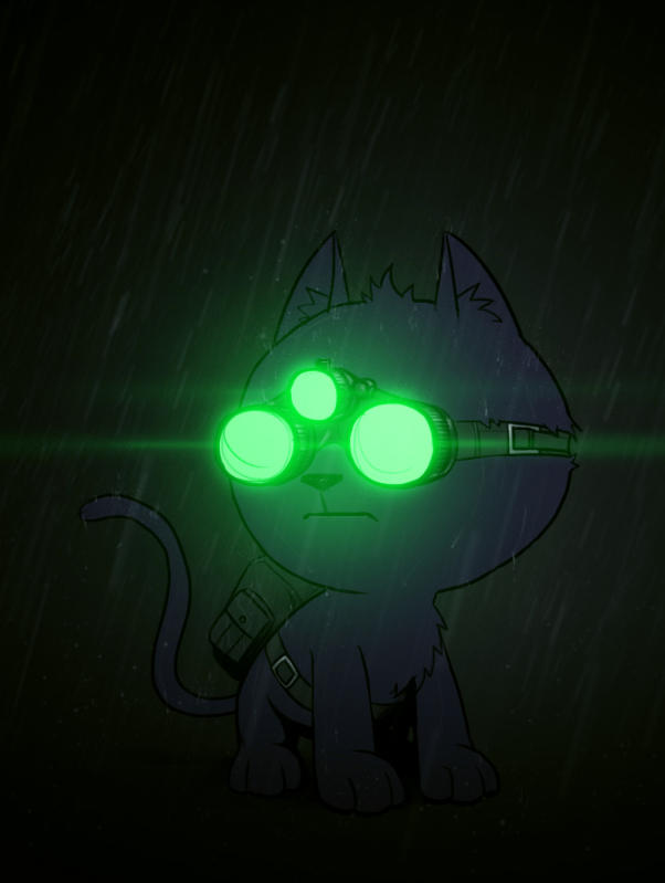 splinter cell cat by devilhs on DeviantArt