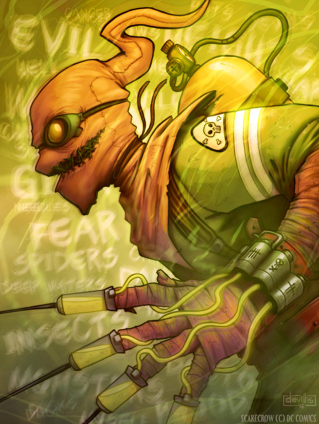 Scarecrow by devilhs on DeviantArt