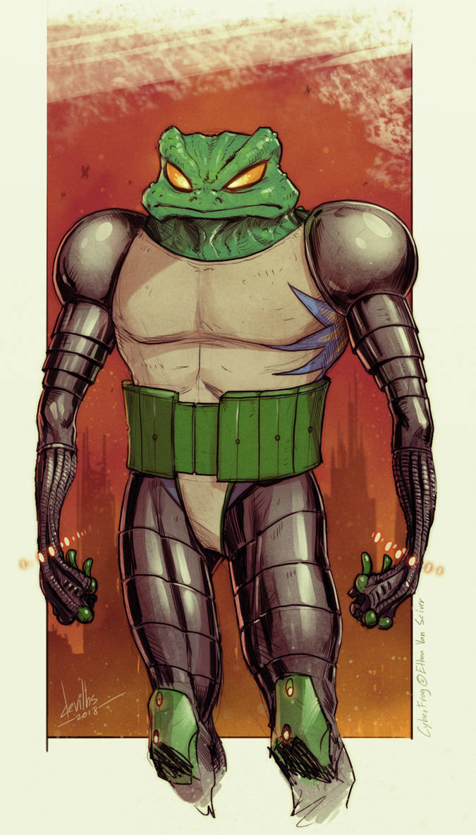 Cyberfrog CyberFrog by devilhs on DeviantArt