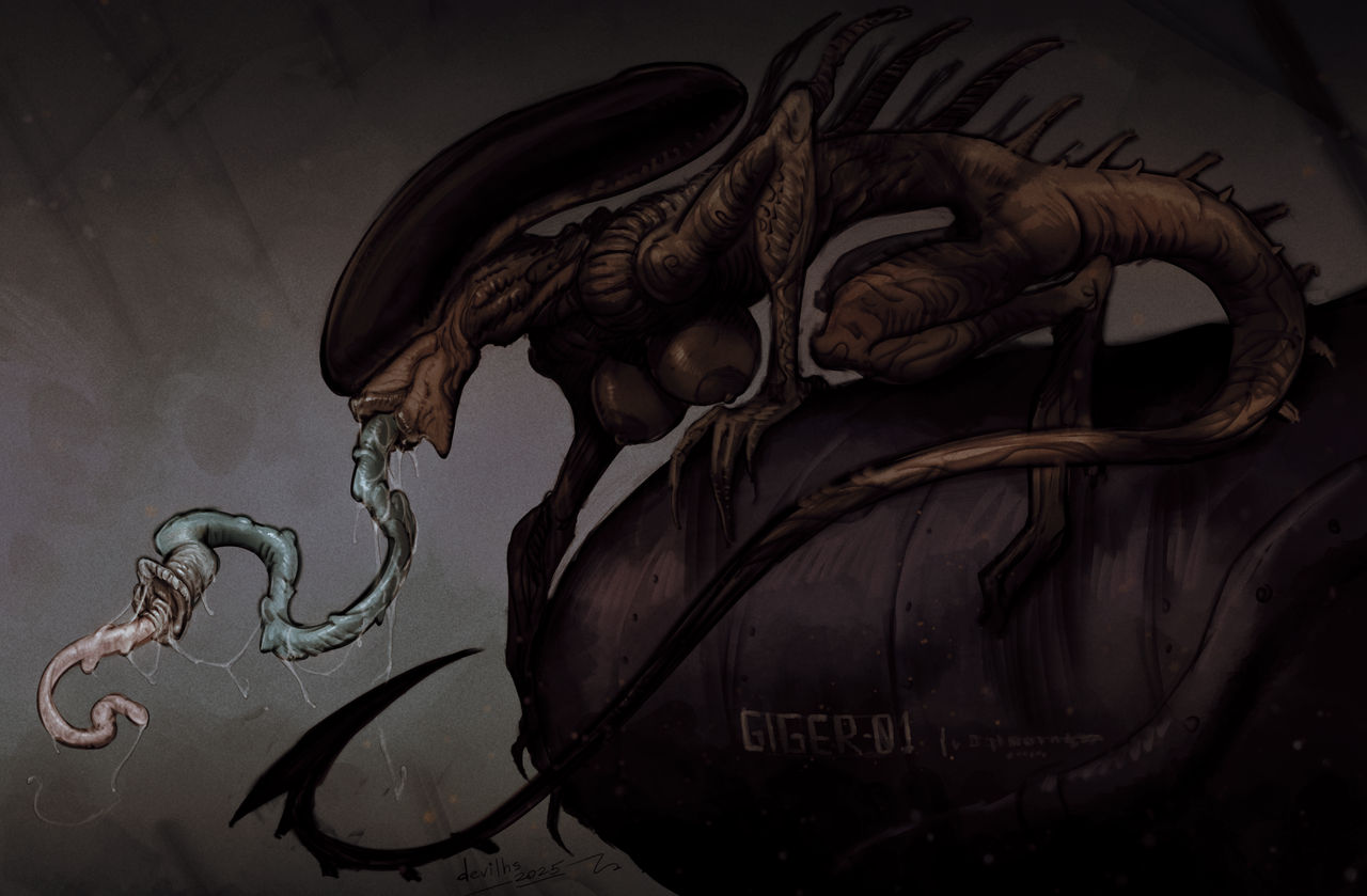 Alienoid Deviantart alien by devilhs on DeviantArt