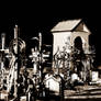 Cimitery by night