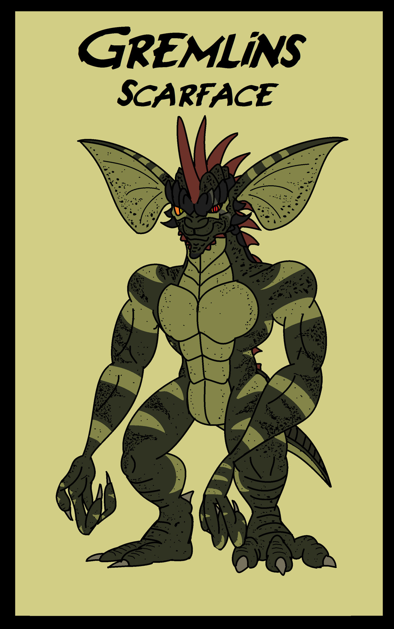 Gremlins - Gremlin Scarface by GearGades on DeviantArt