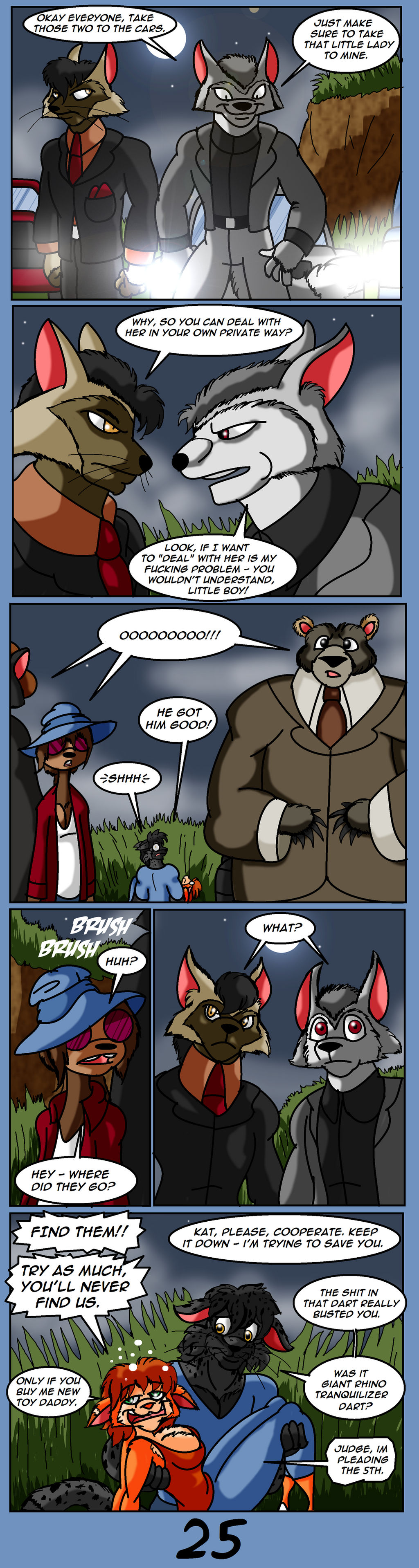 The Cat's 9 Lives 4 - Scar of the Wolf Pg25