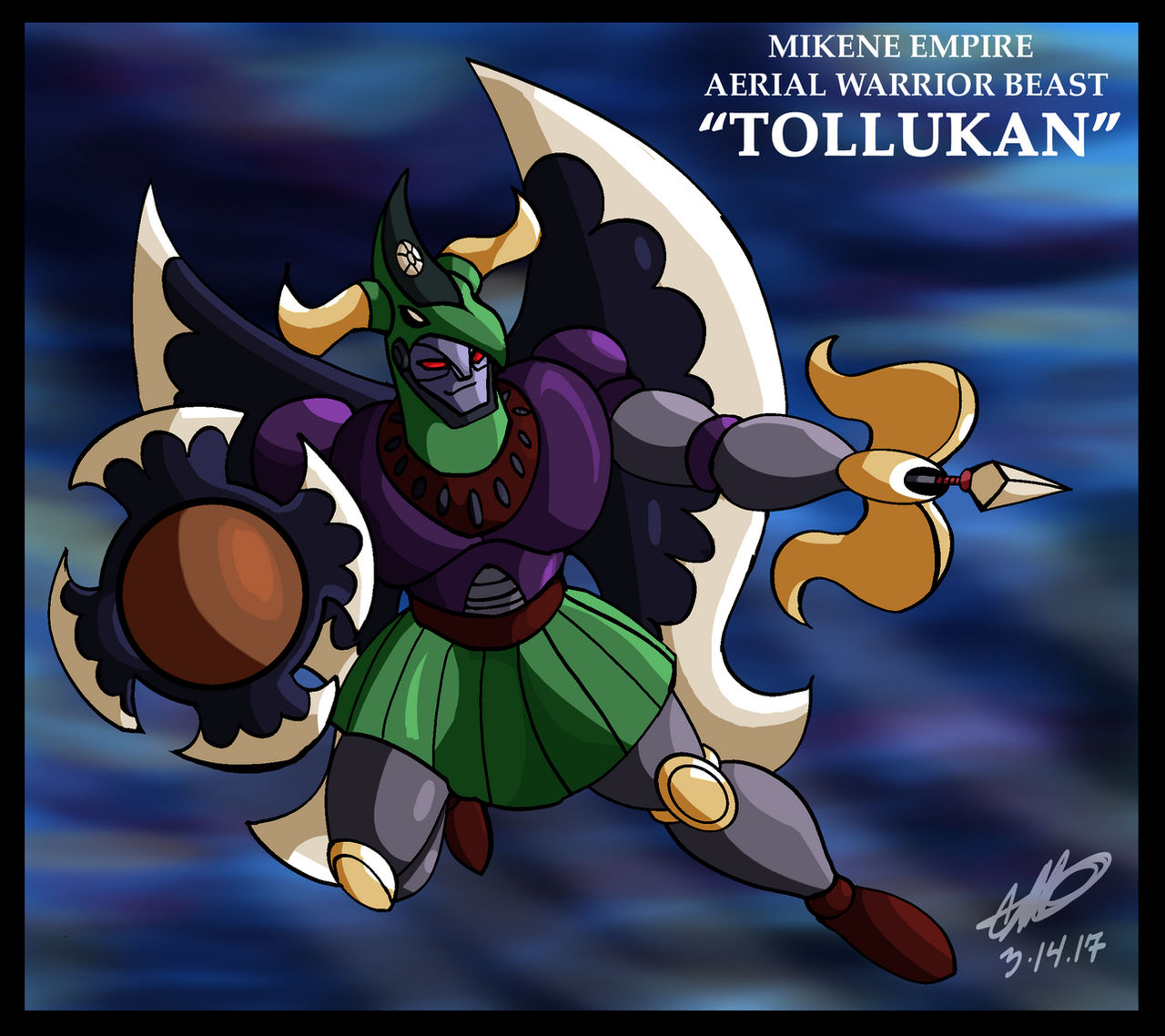 Mazinger series Mikene Empire - Tollukan