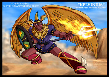Mazinger series Mikene Empire - Kelvinius by GearGades