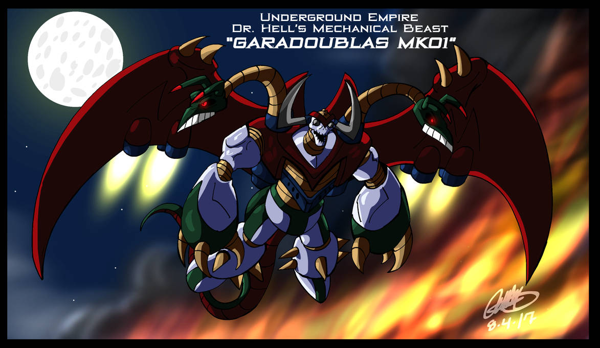 Mk01 Deviantart Mazinger series - MazinKaiser Garadoublas MK01 by GearGades on DeviantArt