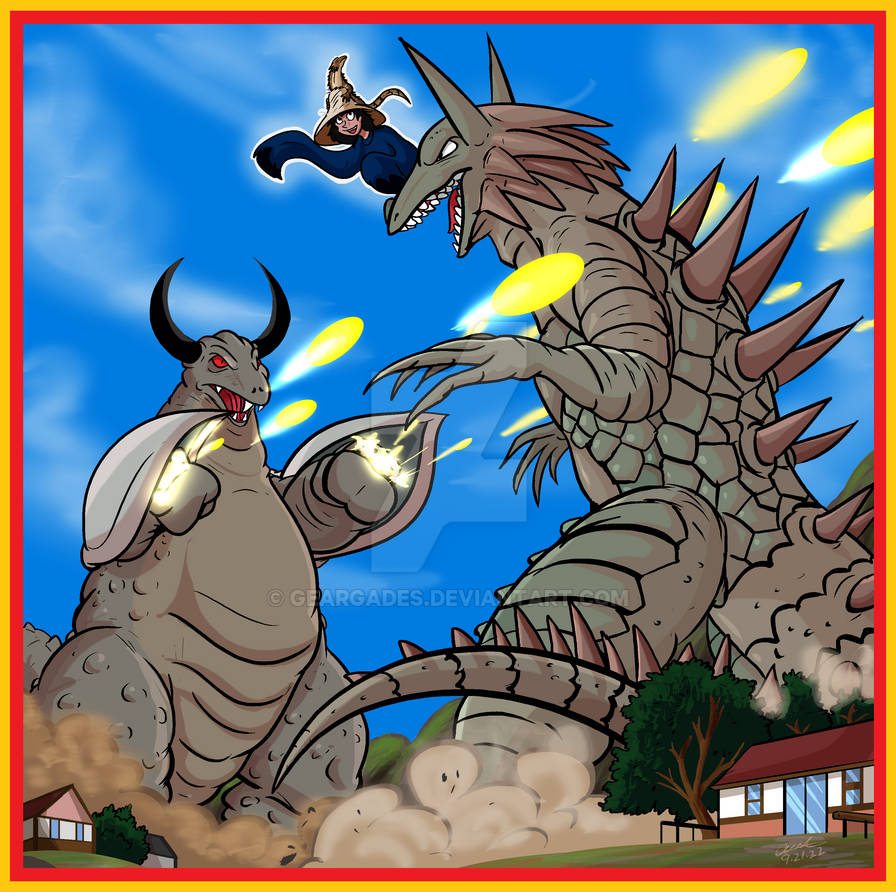 Fireman No26 - Devilsaurus vs Bemusa King by GearGades on DeviantArt
