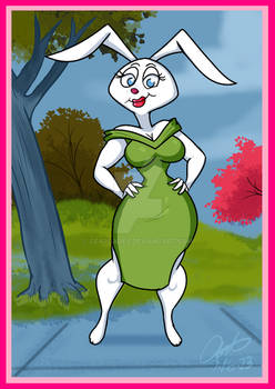 Cartoon Cutie No13 - Park Bunny from Mystic Pink