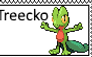 Treecko Stamp