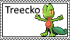 Treecko Stamp