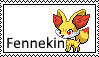 Fennekin stamp