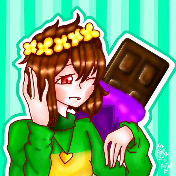 Chara X Chocolate By RosePaisley On DeviantArt chara-x-chocolate-by-rosepaisley-on-deviantart